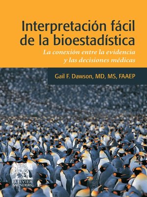 cover image of Interpretación fácil de la bioestadística